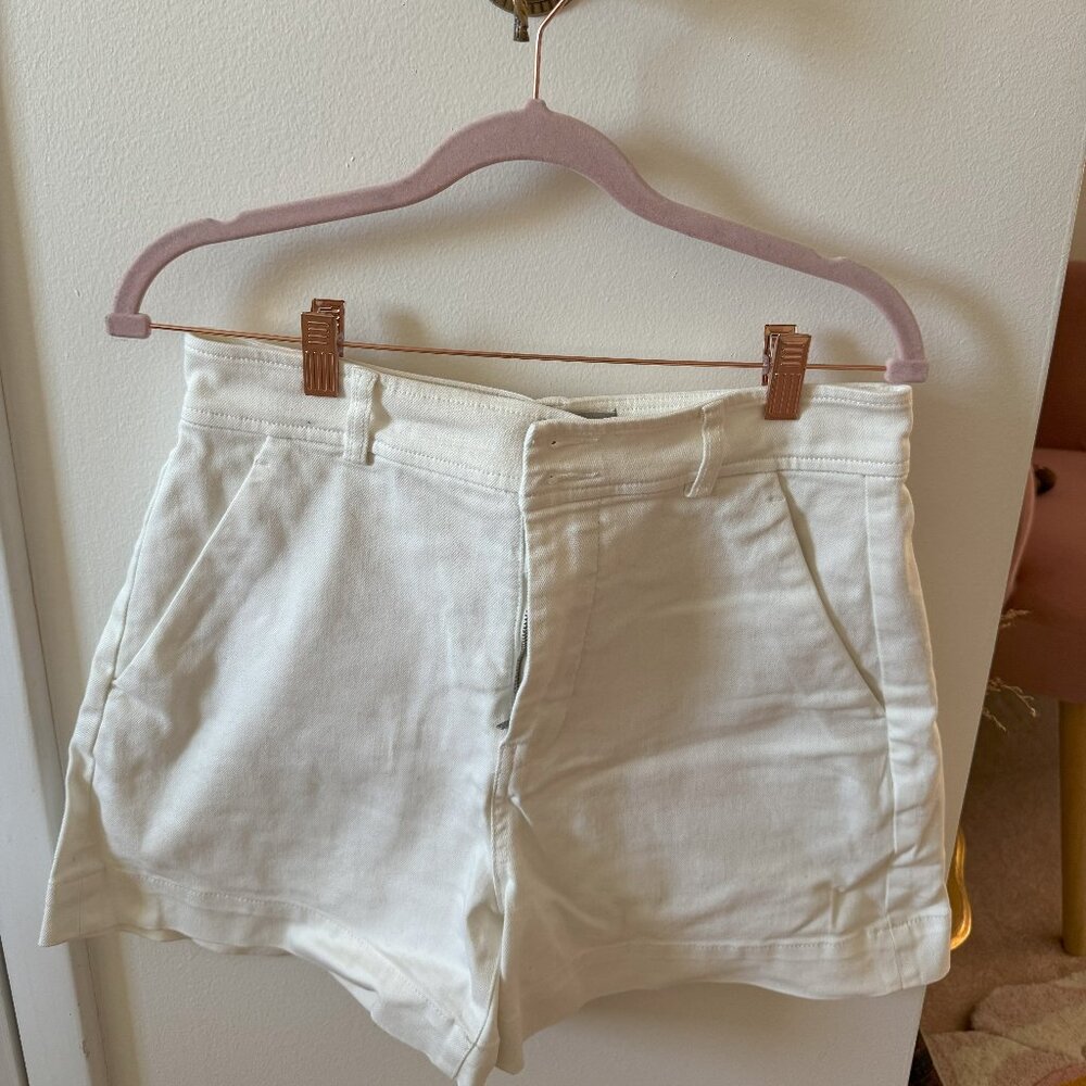 Everlane High-Rise White Women’s Shorts